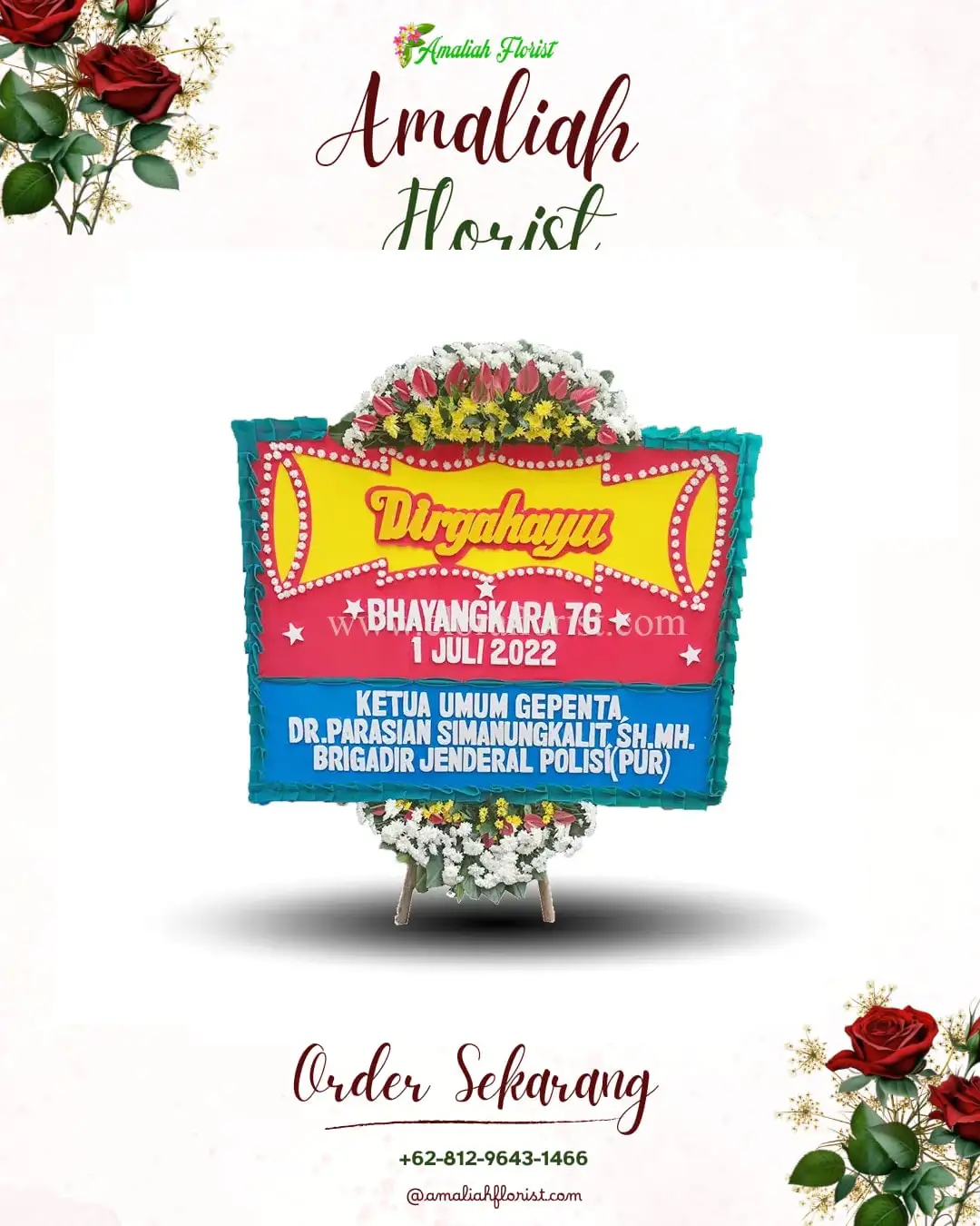 Papan Bunga HUT Ulang Tahun Paringin Selatan